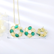 Picture of Latest Small Gold Plated 2 Piece Jewelry Set