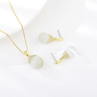 Picture of Need-Now White Zinc Alloy 2 Piece Jewelry Set from Editor Picks