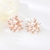 Picture of Great Artificial Pearl Gold Plated Stud Earrings