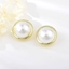 Show details for Great Value White Artificial Pearl Stud Earrings with Full Guarantee