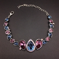 Show details for Buy Zinc Alloy Platinum Plated Fashion Bracelet with Wow Elements Show details for Buy Zinc Alloy Platinum Plated Fashion Bracelet with Wow Elements