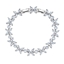 Show details for Famous Medium Platinum Plated Fashion Bracelet