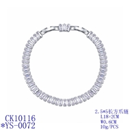 Picture of Reasonably Priced Platinum Plated Luxury Fashion Bracelet from Reliable Manufacturer