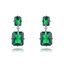 Show details for Reasonably Priced Platinum Plated Big Dangle Earrings from Reliable Manufacturer