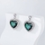 Picture of Fashionable Big Cubic Zirconia Dangle Earrings