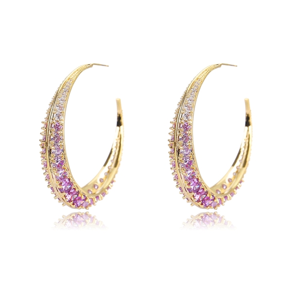 Picture of Buy Gold Plated Luxury Hoop Earrings with Low Cost