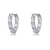 Picture of Wholesale Platinum Plated Luxury Hoop Earrings with No-Risk Return