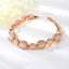 Show details for Nickel Free Rose Gold Plated Zinc Alloy Fashion Bracelet with No-Risk Refund