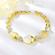 Show details for Top Opal Gold Plated Fashion Bracelet Show details for Top Opal Gold Plated Fashion Bracelet