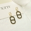 Show details for Copper or Brass Black Dangle Earrings with Full Guarantee