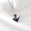 Show details for Famous Swarovski Element Zinc Alloy Pendant Necklace