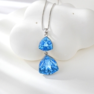 Show details for Fast Selling Blue Swarovski Element Pendant Necklace with No-Risk Return Show details for Fast Selling Blue Swarovski Element Pendant Necklace with No-Risk Return