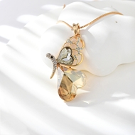 Show details for Designer Rose Gold Plated Zinc Alloy Pendant Necklace with Easy Return Show details for Designer Rose Gold Plated Zinc Alloy Pendant Necklace with Easy Return