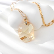Show details for Small Zinc Alloy Pendant Necklace of Original Design Show details for Small Zinc Alloy Pendant Necklace of Original Design