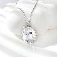 Show details for Zinc Alloy White Pendant Necklace with Easy Return Show details for Zinc Alloy White Pendant Necklace with Easy Return