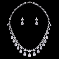 Show details for Buy Platinum Plated Cubic Zirconia 2 Piece Jewelry Set with Wow Elements Show details for Buy Platinum Plated Cubic Zirconia 2 Piece Jewelry Set with Wow Elements