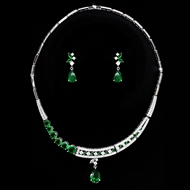 Show details for Luxury Big 2 Piece Jewelry Set with 3~7 Day Delivery Show details for Luxury Big 2 Piece Jewelry Set with 3~7 Day Delivery