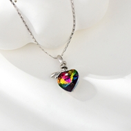 Show details for Affordable Platinum Plated Colorful Pendant Necklace From Reliable Factory Show details for Affordable Platinum Plated Colorful Pendant Necklace From Reliable Factory