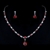 Picture of Copper or Brass Red 2 Piece Jewelry Set at Unbeatable Price