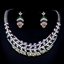 Show details for Copper or Brass Platinum Plated 2 Piece Jewelry Set with Unbeatable Quality