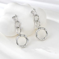 Show details for Fashion Cubic Zirconia White Dangle Earrings Show details for Fashion Cubic Zirconia White Dangle Earrings