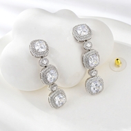 Show details for Top Cubic Zirconia Big Dangle Earrings Show details for Top Cubic Zirconia Big Dangle Earrings
