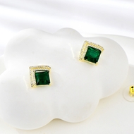 Show details for Copper or Brass Luxury Stud Earrings in Flattering Style Show details for Copper or Brass Luxury Stud Earrings in Flattering Style