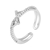 Picture of Need-Now White Platinum Plated Fashion Ring from Editor Picks