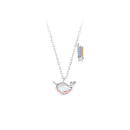 Picture of Irresistible White 925 Sterling Silver Pendant Necklace As a Gift