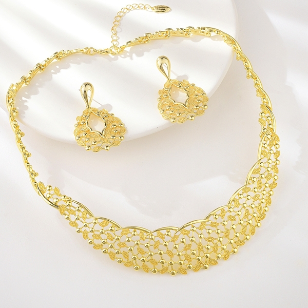 Picture of Nice Big Zinc Alloy 2 Piece Jewelry Set