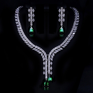 Show details for Reasonably Priced Platinum Plated Copper or Brass 2 Piece Jewelry Set with Beautiful Craftmanship Show details for Reasonably Priced Platinum Plated Copper or Brass 2 Piece Jewelry Set with Beautiful Craftmanship