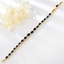 Show details for Hypoallergenic Gold Plated Blue Fashion Bracelet with Easy Return