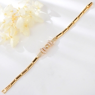 Show details for Hot Selling White Gold Plated Fashion Bracelet from Top Designer Show details for Hot Selling White Gold Plated Fashion Bracelet from Top Designer