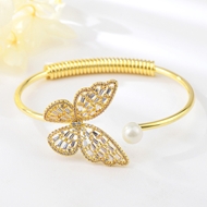 Show details for Recommended White Gold Plated Fashion Bangle Show details for Recommended White Gold Plated Fashion Bangle