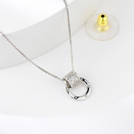 Show details for Charming White Swarovski Element Pendant Necklace As a Gift Show details for Charming White Swarovski Element Pendant Necklace As a Gift