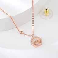 Show details for Low Price Rose Gold Plated Small Pendant Necklace from Trust-worthy Supplier Show details for Low Price Rose Gold Plated Small Pendant Necklace from Trust-worthy Supplier