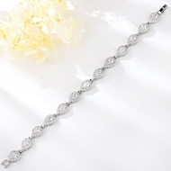 Show details for Best Cubic Zirconia Platinum Plated Fashion Bracelet Show details for Best Cubic Zirconia Platinum Plated Fashion Bracelet