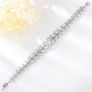 Show details for Affordable Platinum Plated Copper or Brass Fashion Bracelet From Reliable Factory Show details for Affordable Platinum Plated Copper or Brass Fashion Bracelet From Reliable Factory
