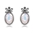 Picture of Beautiful Cubic Zirconia White Dangle Earrings