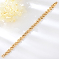 Show details for Bulk Gold Plated Cubic Zirconia Fashion Bracelet at Super Low Price Show details for Bulk Gold Plated Cubic Zirconia Fashion Bracelet at Super Low Price