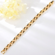 Show details for Delicate Cubic Zirconia Gold Plated Fashion Bracelet Show details for Delicate Cubic Zirconia Gold Plated Fashion Bracelet