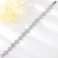 Show details for Great Cubic Zirconia White Fashion Bracelet Show details for Great Cubic Zirconia White Fashion Bracelet