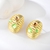 Picture of Unusual Big Resin Big Stud Earrings