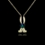 Picture of Good Swarovski Element Zinc Alloy Pendant Necklace