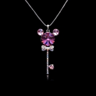 Show details for Popular Swarovski Element Zinc Alloy Pendant Necklace Show details for Popular Swarovski Element Zinc Alloy Pendant Necklace