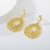 Picture of Fast Selling Gold Plated Big Dangle Earrings For Your Occasions