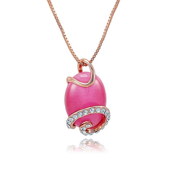 Picture of Classic Rose Gold Plated Pendant Necklace with Speedy Delivery