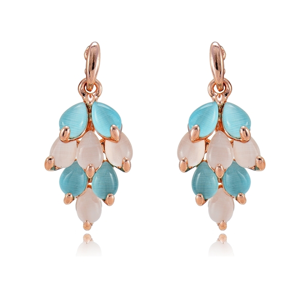 Picture of Irresistible Blue Classic Dangle Earrings As a Gift