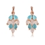 Show details for Irresistible Blue Classic Dangle Earrings As a Gift