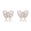 Show details for Buy Rose Gold Plated Opal Stud Earrings with Low Cost